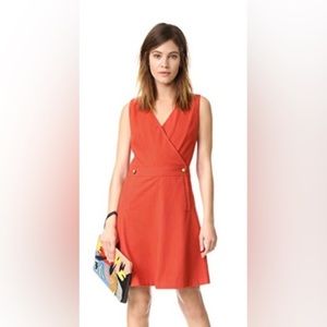 Tory Burch V-Neck Mini Dress - Size 4